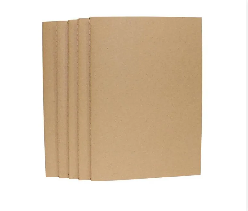 Kraft Paper Блокноты Блокноты Ноутбука Правило Sketchbooks Карманные журналы для детей классная комната 68 страниц