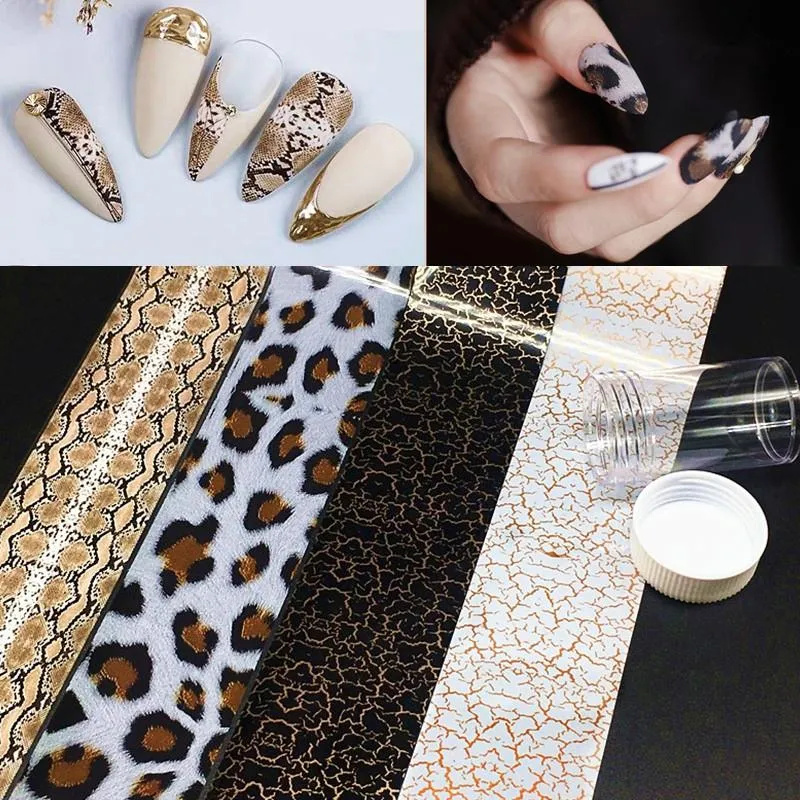 Stickers & Decals 85 Patterns Marble Foil Transfer Papers Leopard Print