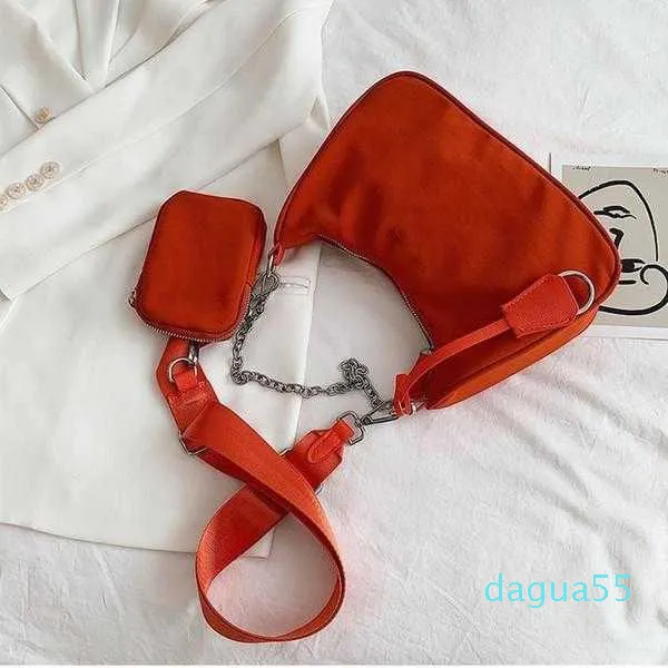 Bolsa de ombro de luxo marca 3a com caixa senhoras de alta qualidade mensageiro bolsa decoração em forma de coração 2 em 1 saco de compras de nylon
