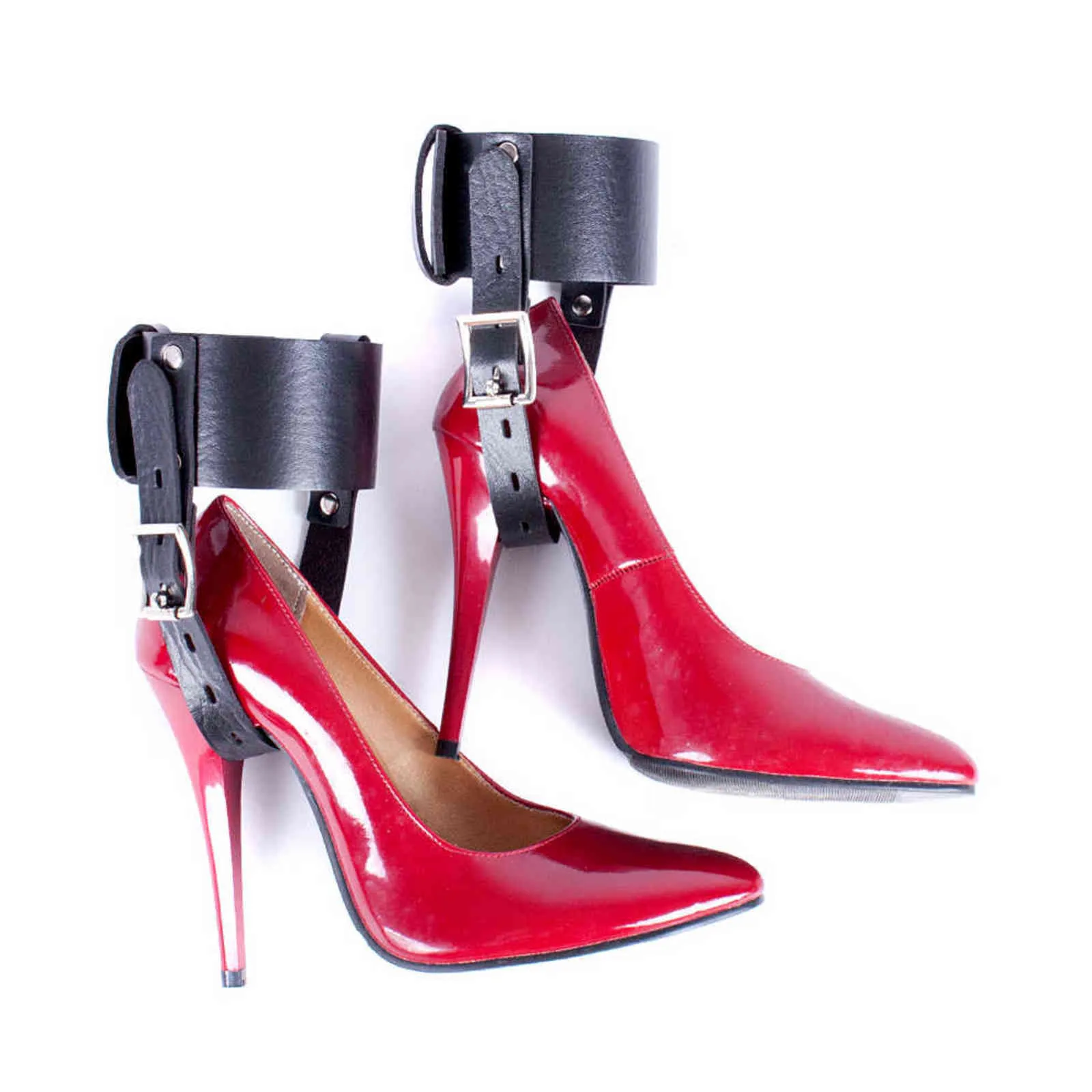 Sm Bondage Sm Bondage SM Feet Restraint Sex Toy For High Heeled Shoes Kinky  PU Leather Foot Bondage Female Fetish Kit Couples Adult Game Product 1126  1126 1126 From Gspot, $72.1 | DHgate.Com