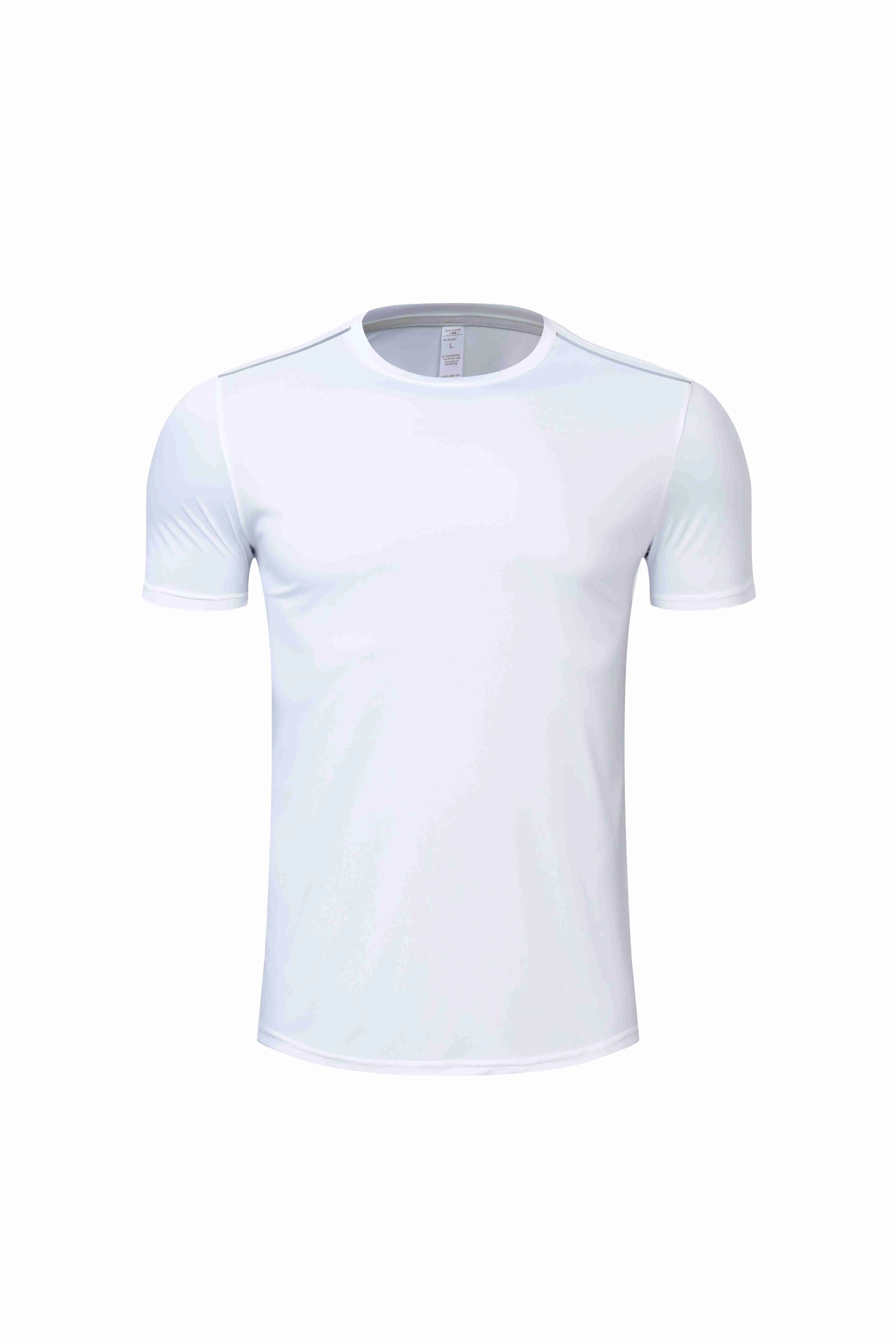 Haute qualité spandex hommes femmes enfants course t-shirt séchage rapide Fitness entraînement exercice vêtements Gym hauts de sport