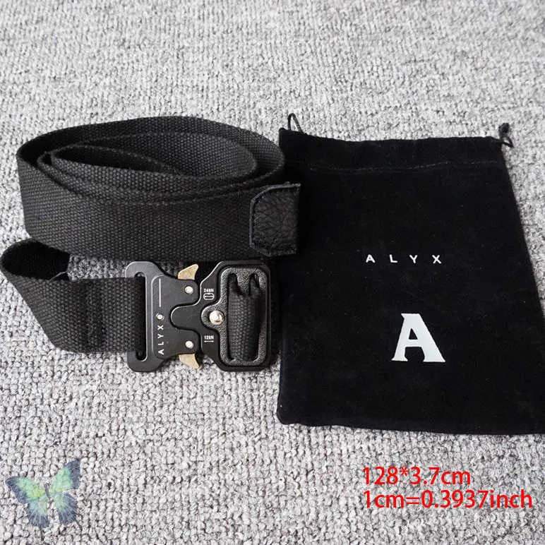 Unisex Safe Belts With Alyx Metal Buckle 1017 AlyX 9SM