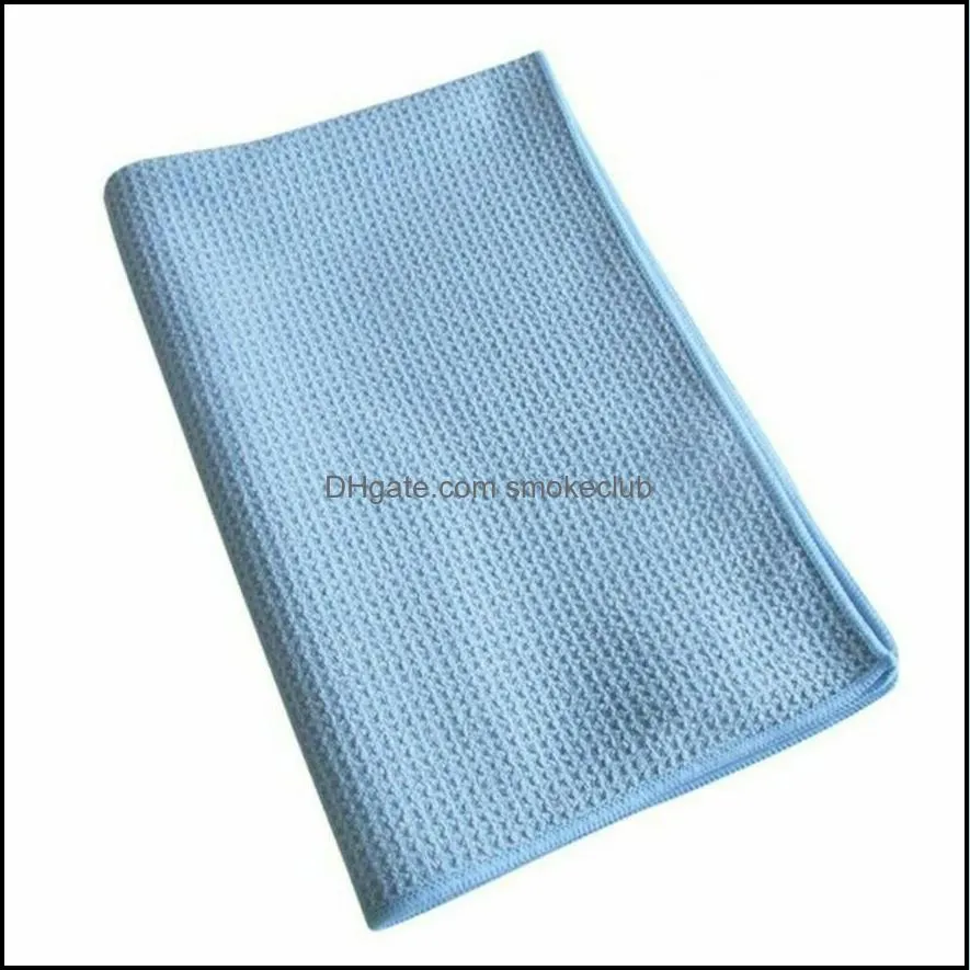 Sublimation Waffle Towel 40*60cm Blank White Car Tea Towel Heat Transfer Blank Sublimation Face Hair Towels CCA12668