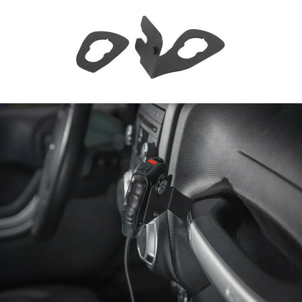 Radiohållare Bil Walkie Talkie Mount Bracket för Jeep Wrangler JK 2011-2017 Tillbehör