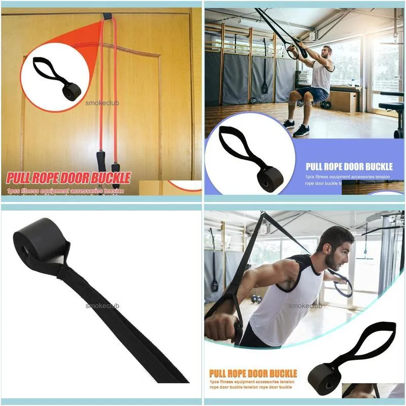 Resistance Bands Elastic Door Anchor Holder Tube Doorway Sport Fitness Equipment For Effective Working-out Accessories