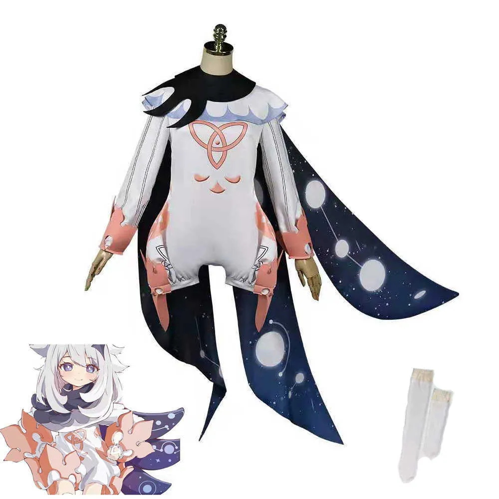 Trajes de cosplay de genshin Impact Paimon