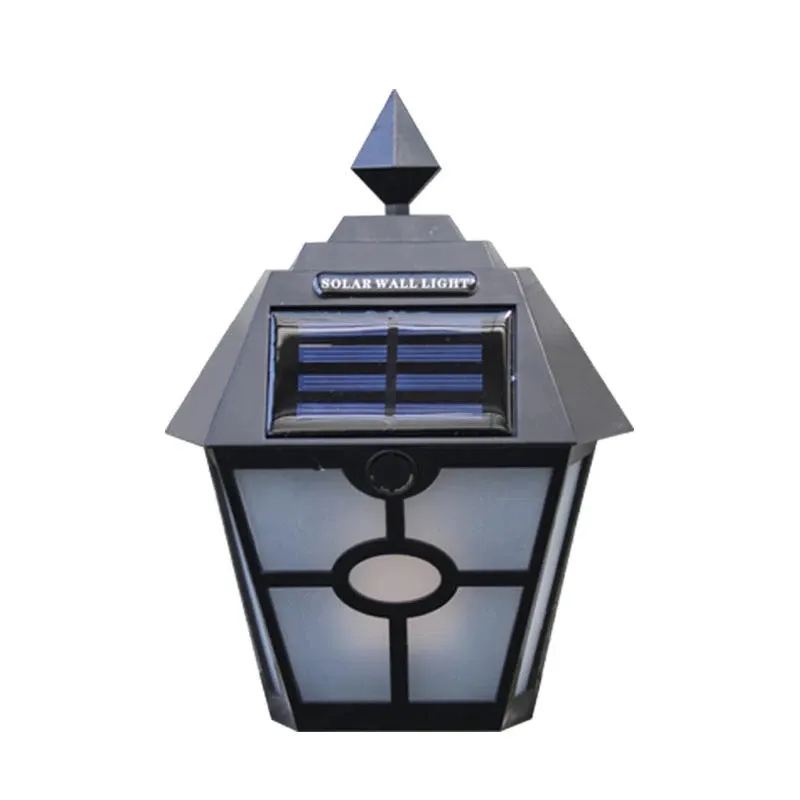 Vattentät 28 LED Sol Power PIR Motion Sensor Vägglampa Utomhus Trädgårdslampa