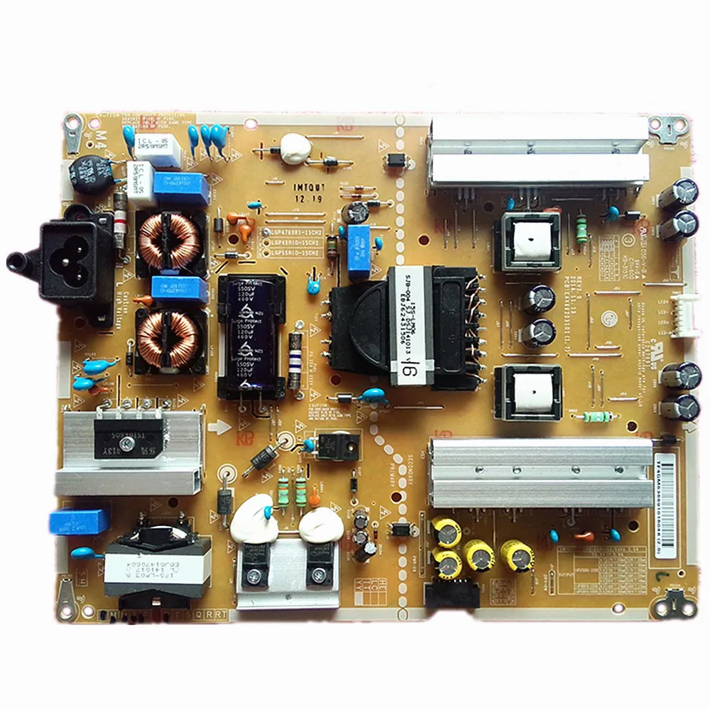 Testowany Oryginalny Monitor LCD Zasilanie LED Płyta TV PCB Unit EAX66203101 LGP55RID-15CH2 dla LG 55LX341C-CA