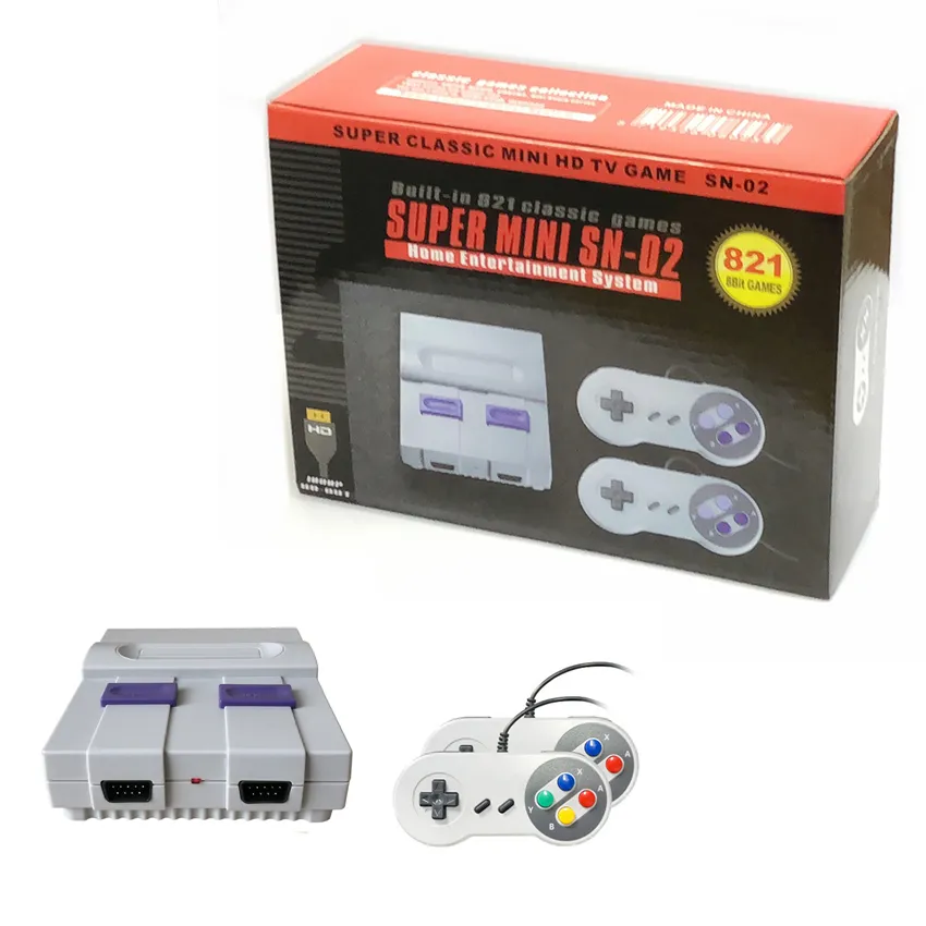 Super Classic Mini SN 02 For Retro Classic Video Game Console TV