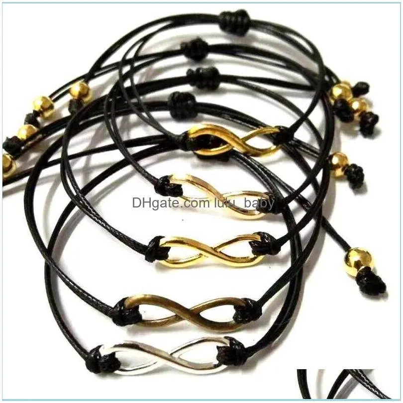 30pcs lot Fashion Couple Bracelets Sunflower Pendant Adjustable Rope Chain Bracelet Lucky Friendship Jewelry