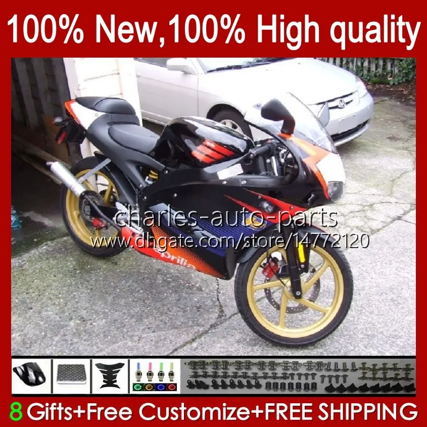 Fairing for aprilia rsv rs 125 rrr rr 125rr rs125 99 00 01 02 03 04 05 36NO.66 RS4 RS-125 블랙 레드 블루 RSV125 RSV-125 1999 2000 2001 2002 2003 2004 2005 RSV125RR 99-05 바디 키트