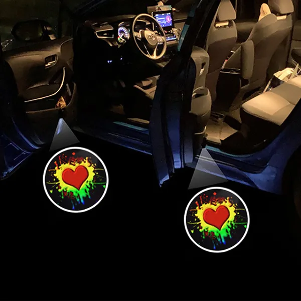 4 Luces LED Para Puerta De Coche Con Logotipo Mercedes - Compatible Con Clase A B C E G GLA GLC GLE GLS W205 W212 Y Más