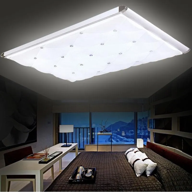 천장 조명 아트 매트리스 모양 LED 가벼운 상업 위치 거실 침실 학습 램프 사무실 공간