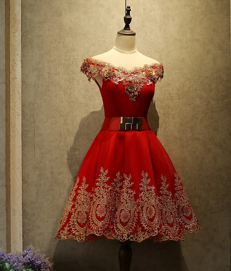 Floral Homecoming Dress 2024 | Lace Up Short Prom... From Lovemydress,  $63.16 | DHgate.Com