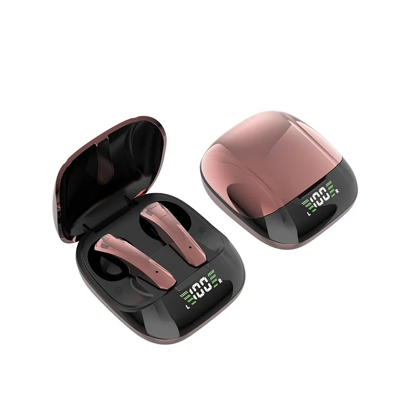 E68 TWS Drahtlose Kopfhörer Bluetooth 5,0 Smart LED Display Noise Cancelling Mini Ohrhörer Gaming Sport Headset