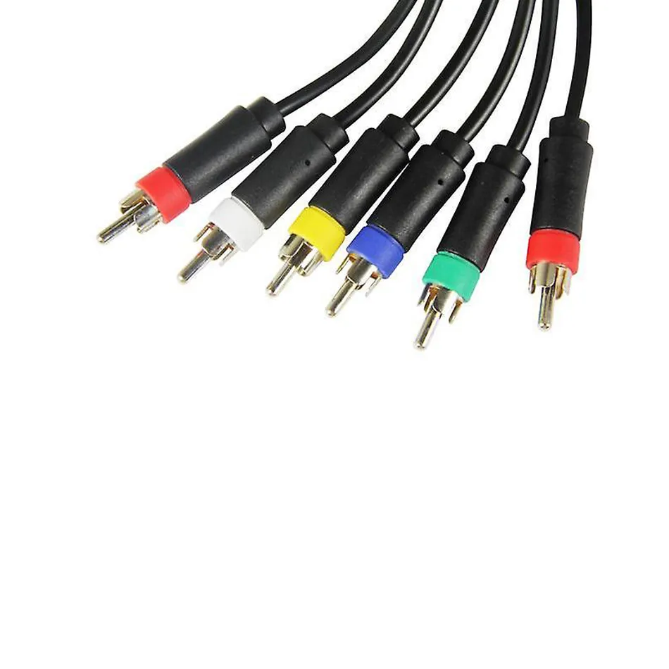 1.8 M 3 In 1 Ses Video AV Komponent Kablo Kordon PS2 Yi TL383