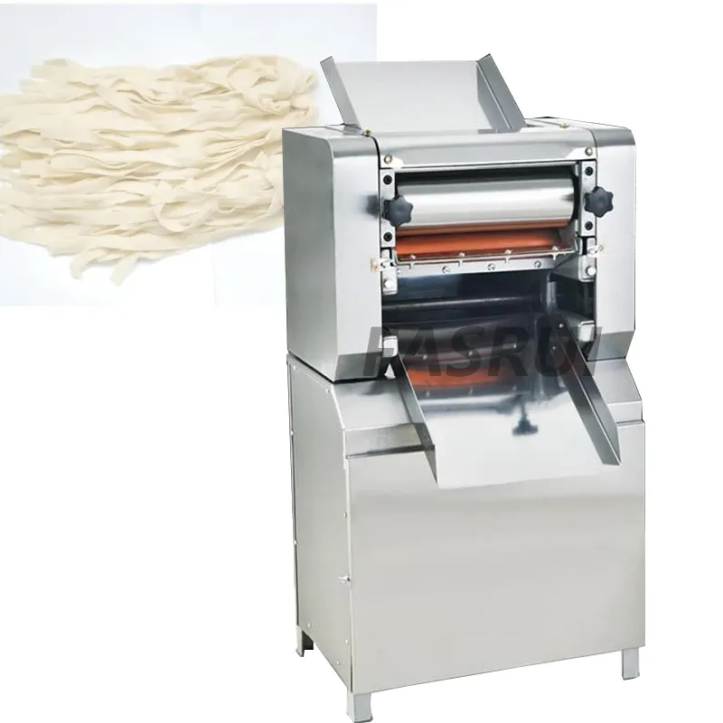 Heavy Duty Pasta Machine Electric Noodle Maker Rostfritt Stål Pasta Tillverkare Dough Sheeter