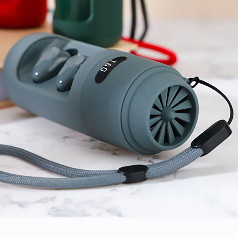 2-in-1 Mini Wireless Bluetooth Speaker & TWS Earbuds ...