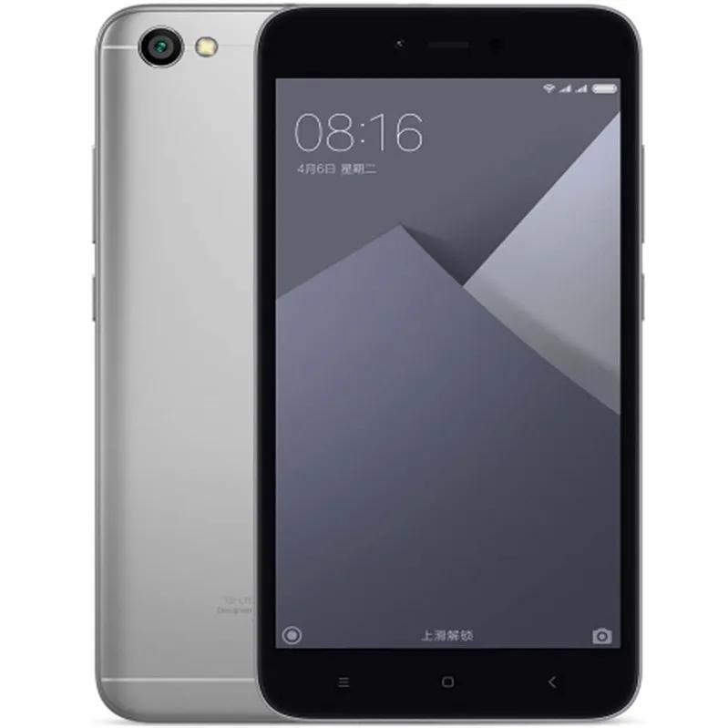 Original Xiaomi Redmi Note 5A 4G LTE Cell Phone Snapdragon 425 Quad Core 3GB RAM 32GB ROM Android 5.5" HD 13.0MP Fingerprint ID Smart Mobile Phone