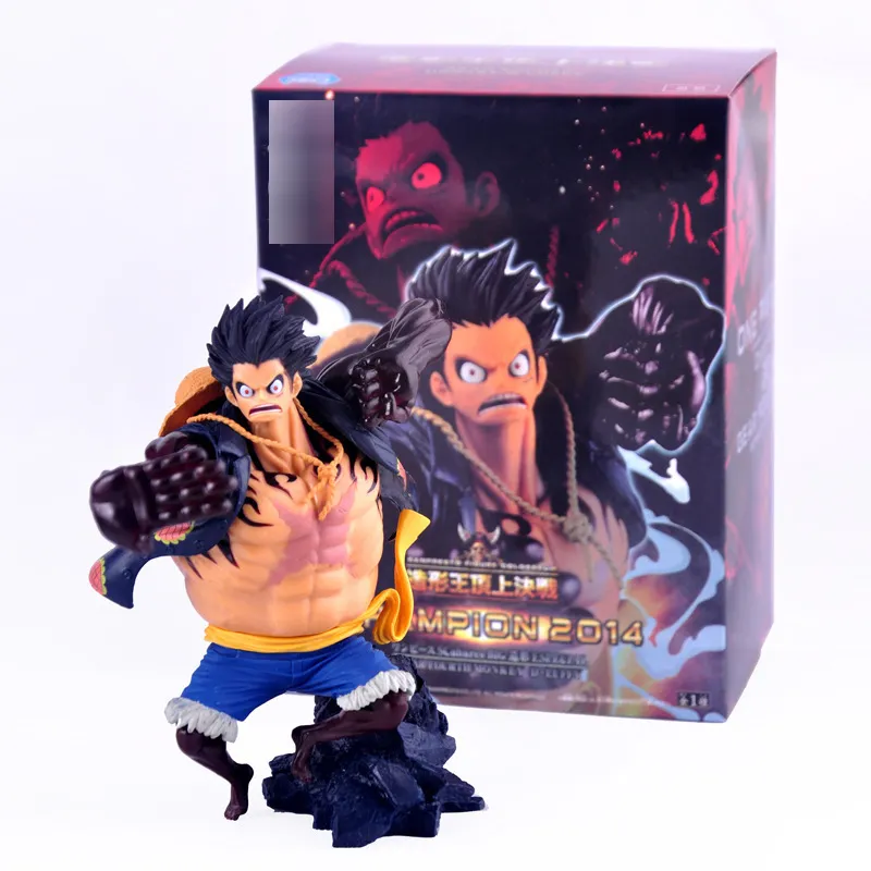 17cm One piece Gear fourth Monkey D Luffy Anime Collectible Action Figure PVC toys for christmas gift (2)