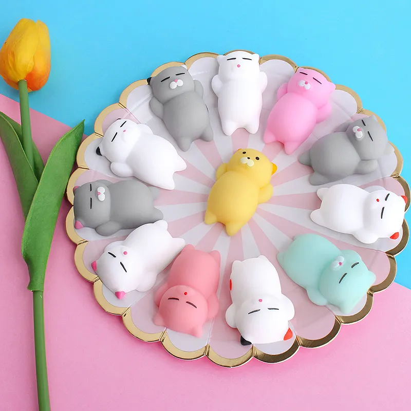 10 Unique Animal Mochi Squishy Toys - A Fun and Adorable Gift!