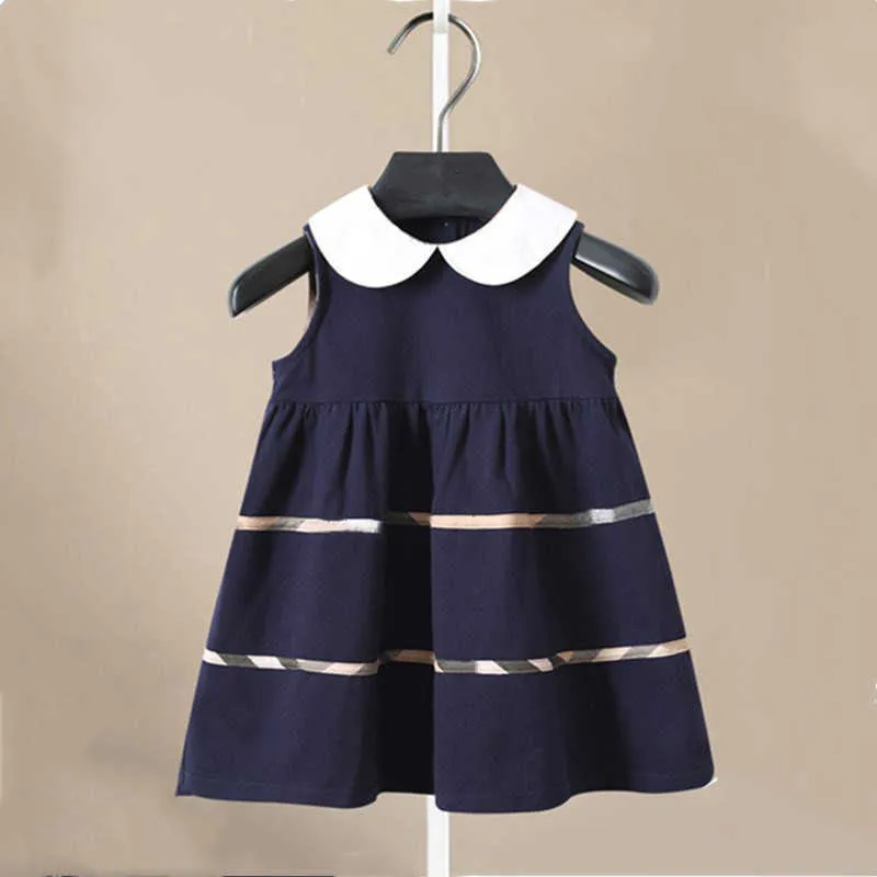 Sukienka dziewczyny marki ubrania letnie kreskówki pasek dzieci odzież rękawów piżamy sukienka dzieci homewear ubrania dla dzieci Q0716