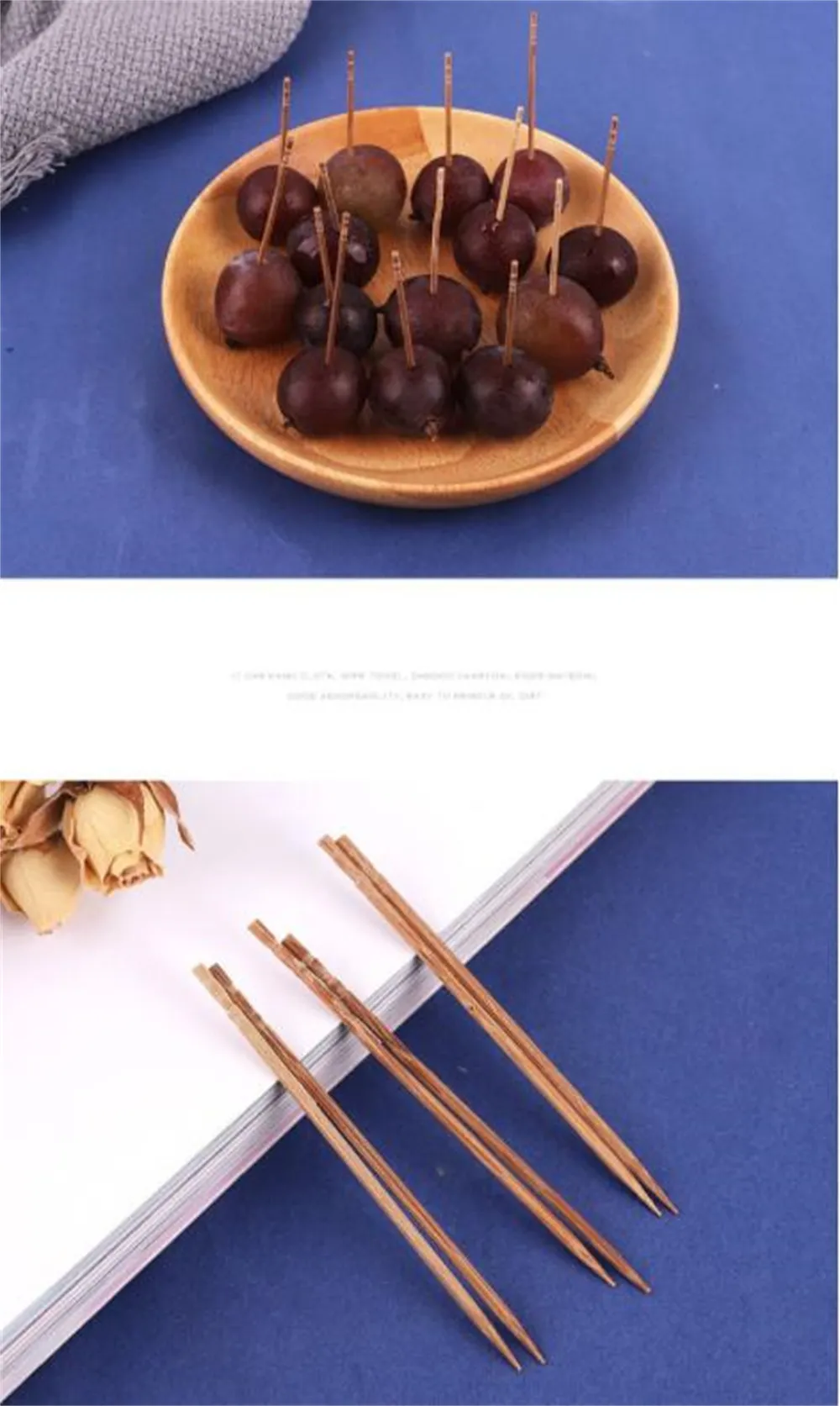 Ornate wood 2025 toothpicks