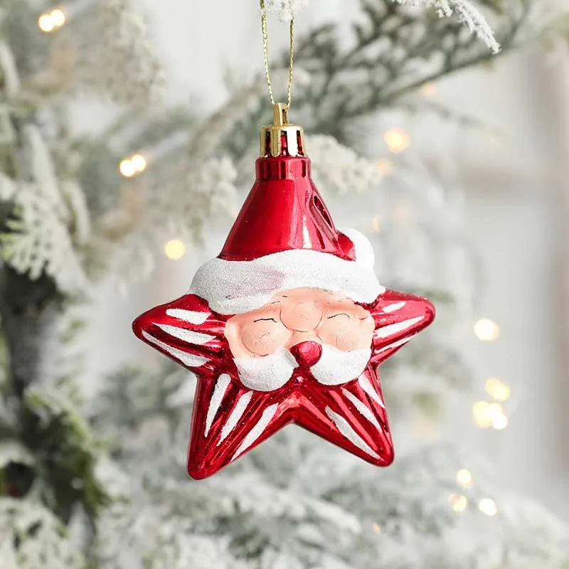 New Christmas Tree Pendant Decoration Doll Festival Decorations for Home Party Decor Xmas Kids Gift