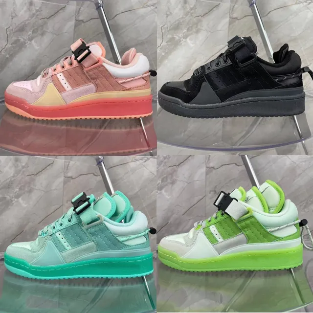 Hot Bad Bunny x Forum Sports Shoes Men Women sneaker Christmas sneakers Trainer With box size 38 45