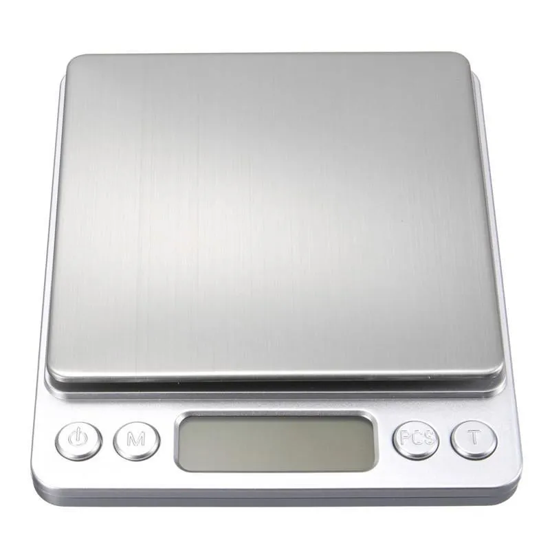 2021 Household Kitchen Scales 200g 500g/0.01g,3000g/0.1g Digital Pocket Jewelry Weight Electronic Balance Scale g/ oz/ ct/ gn Precision