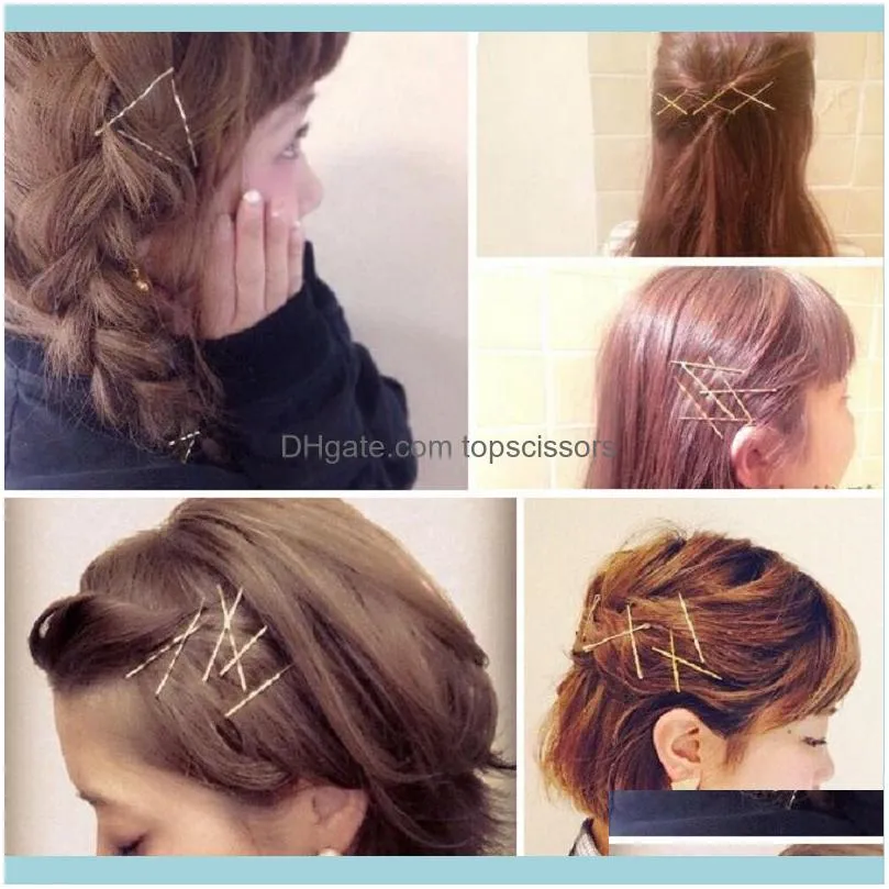 Fashion Hair Clip Elegant Design Triangular Moon Lip Round Barrette Stick Hairpin Pins Head Accessories For Women1