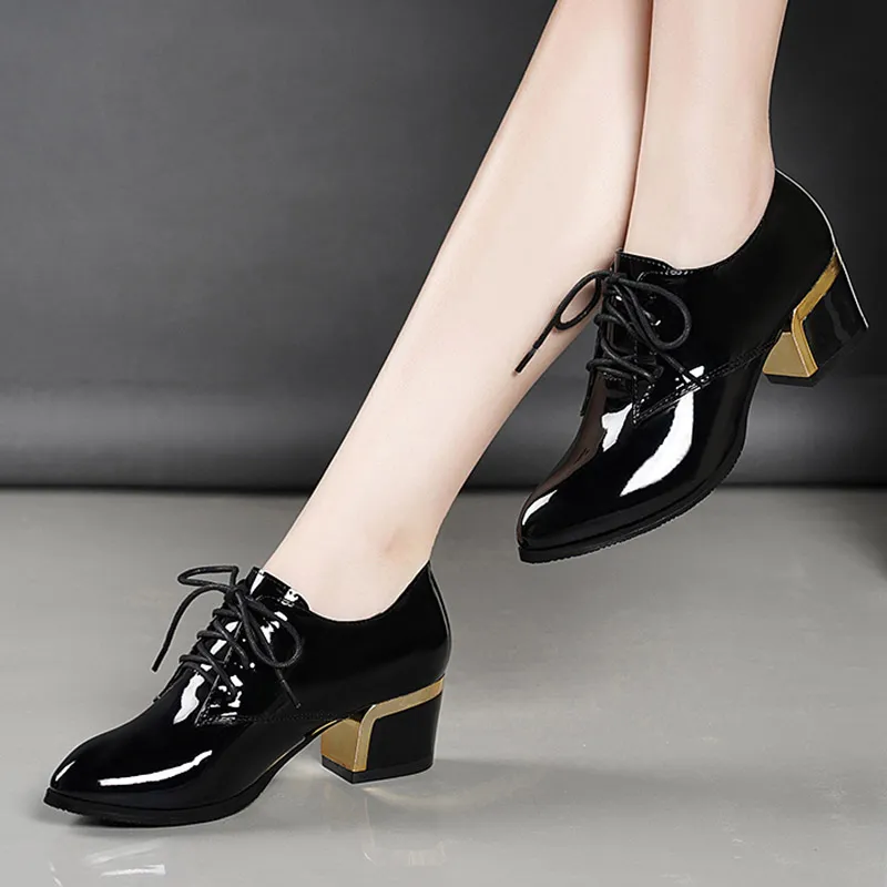 Size 9 1940s Style Shoes Made In 1950s 60s - Ladies Black Oxford Pumps –  Vintage Vixen Clothing