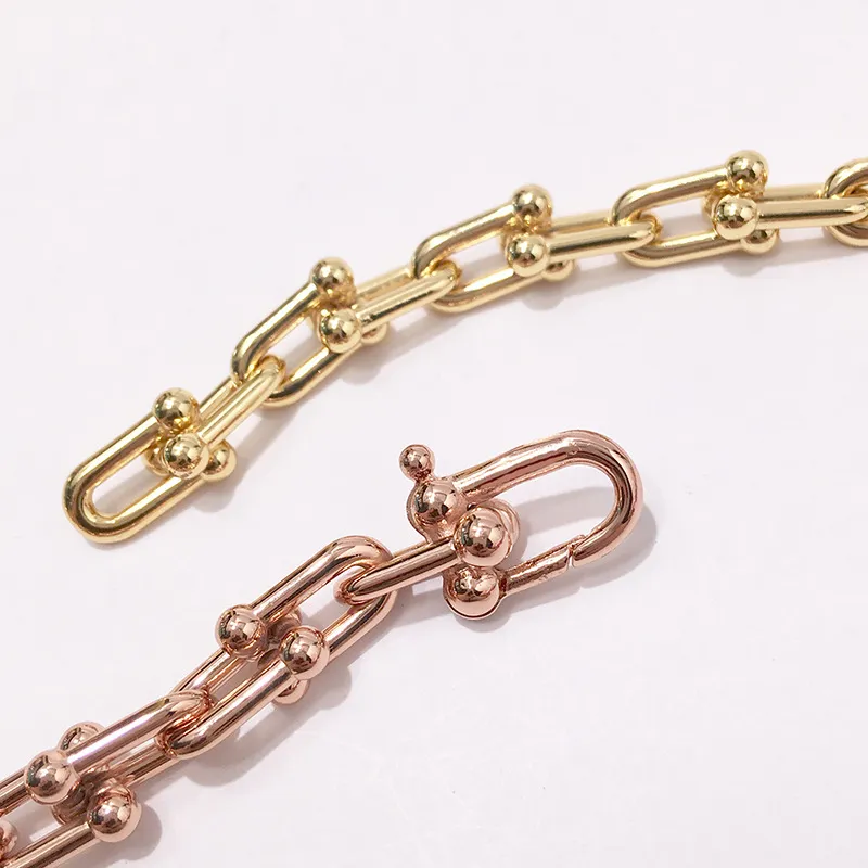 Braccialetti T. Braccialetti in acciaio inossidabile donne alla moda gioielli genuini oro rosa/argento/oro lotine di smalto in smalto
