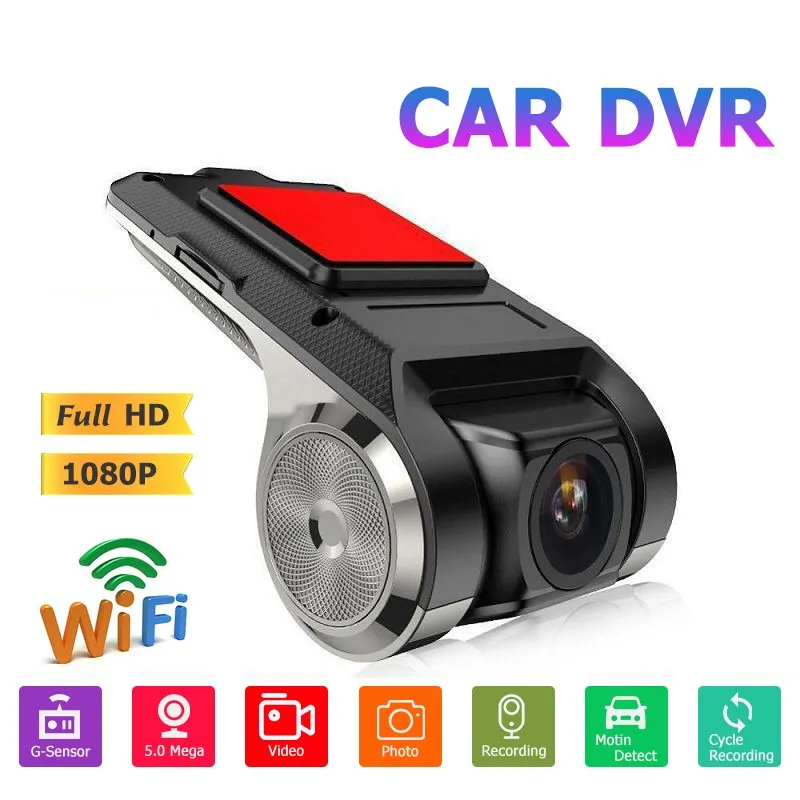 1080p Android Adas Car DVR Dash Cam Camera USB Loop Nagrywanie DashCam Night Version Recorder