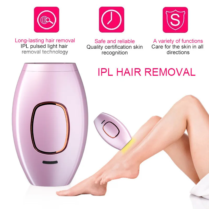 Elektrische Smart Geräte Haltegriff Haarentferner Permanent IPL Laser Epilierer Photoepilator Frauen Schmerzlose Körperpflege Werkzeug