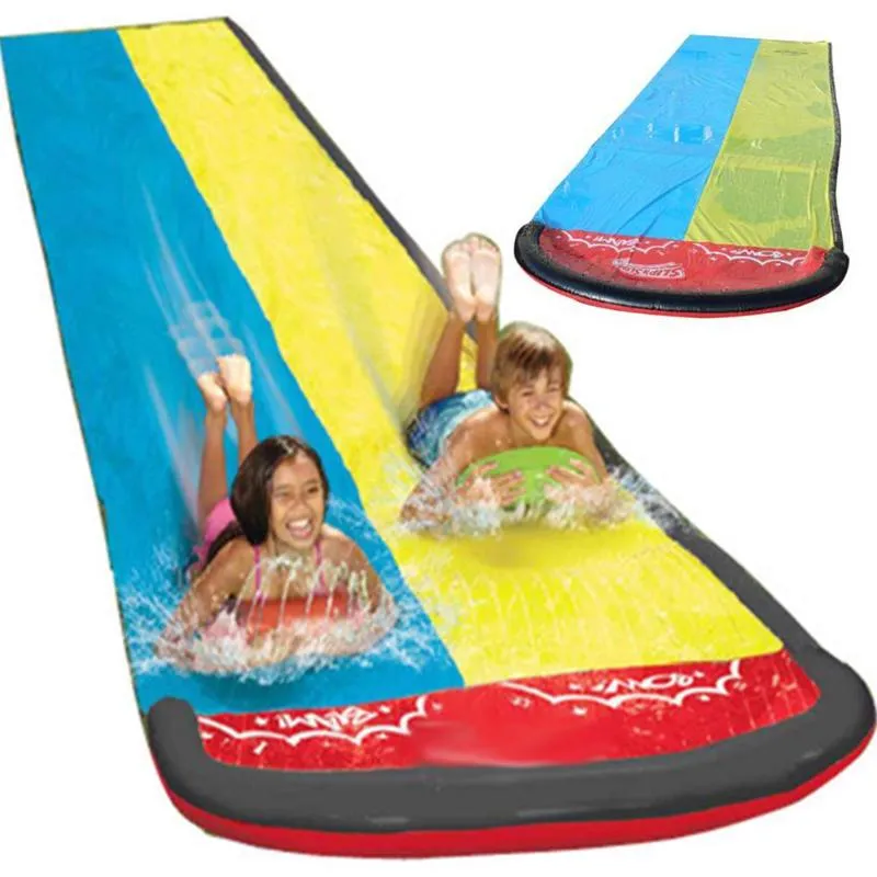 Pool Accessories Games Center achtertuin kinderen volwassen speelgoed opblaasbare waterslijbaan zwembaden kinderen zomergeschenken buiten