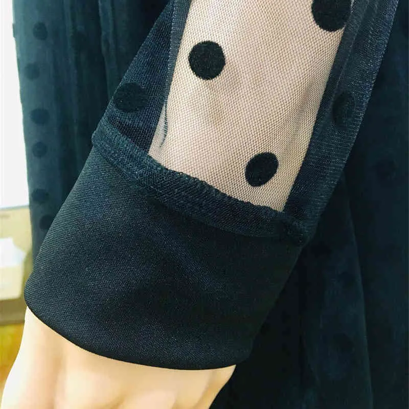 Formal Black Dressed English Evening Dresses In Womens Mesh Polka Dot ...