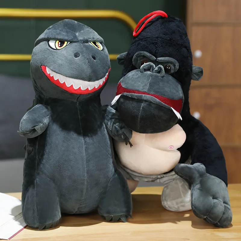 Movie Vs. King Kong Same q Version Godzilla Plush Toy Gorilla Little Monster Doll