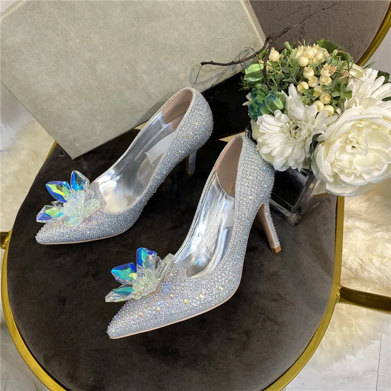 Prathima Hospitals Jimmy Choo White Wedding Shoes Silver Butterfly