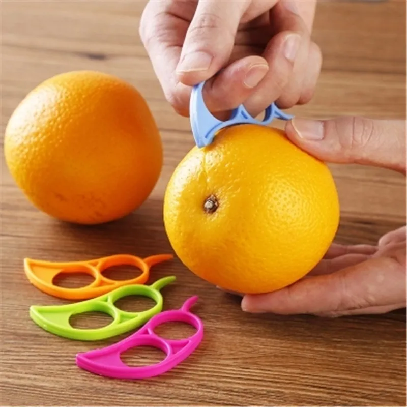 Souris Forme Citrons Orange Ouvre-Agrumes Trancheuse Cutter Décapage Rapide Cuisine Outil Fruit Peau Remover Couteau DH388