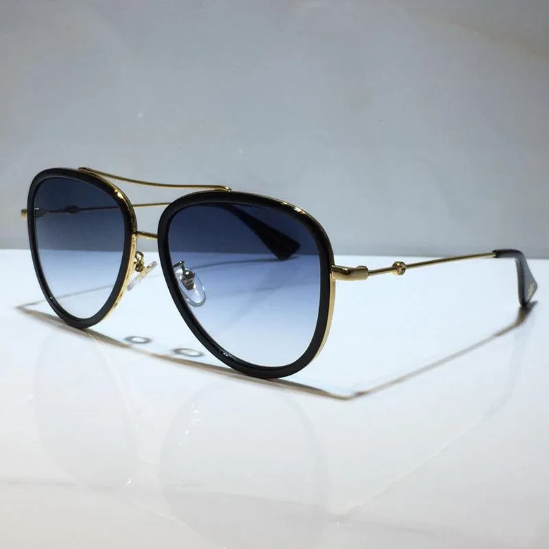 0062 occhiali da sole per donne classiche in stile moda estate in metallo e tela di tavola popolari occhiali per occhiali di alta qualità UV Protection Lens