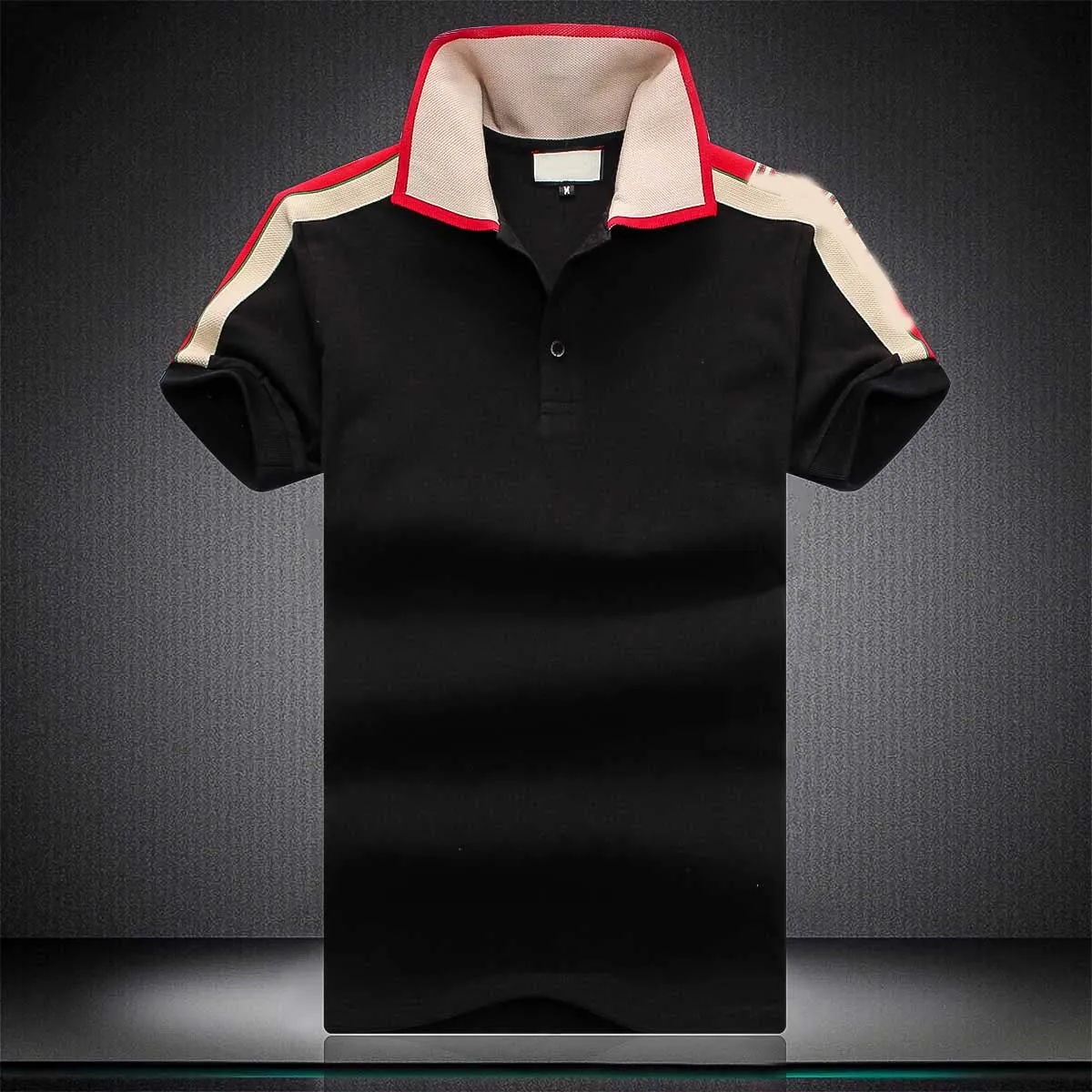 Camisas polo para hombre, ajuste delgado, manga corta, bloque de color,  costuras de trabajo, negocios, cuello de solapa, camisetas de golf de  diseño