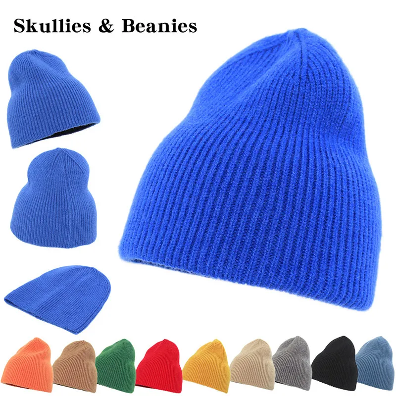 Şeker Örme Şapka Kış Açık Beanie Yün Kafatası Kapaklar Hip Hop Tığ Kayak Kap Moda Şapka Şapkalar Baggy Streç Tıknaz Headgear Cgy244