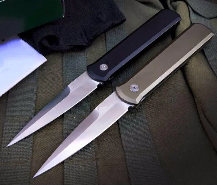 El padrino 920, cuchillo táctico de acción única, automático, plegable, bolsillo de caza, edc, cuchillo de camping, cuchillos de caza, regalo de Navidad a3110