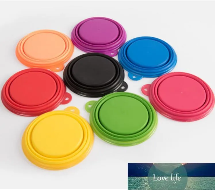 Dog Cat Water Dish Feeder Silicone Bol d'alimentation pliable Voyage Outils d'alimentation pour animaux de compagnie pliables 12 couleurs dff1955 Conception d'experts de prix d'usine Qualité Dernier style