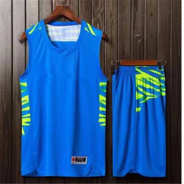 New basketball suit Men Customized Basketball Jersey Sports Training Jersey Male comfortable Summer Training Jersey 080