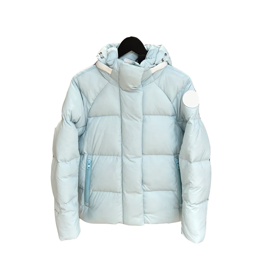 América del Norte Diseñador famoso Hombres 80% Chaquetas de plumas de ganso Unión de invierno Parka reflectante 3M Chaqueta de esquí de color claro Mujer Hombre Ropa XS-XL Unisex al aire libre