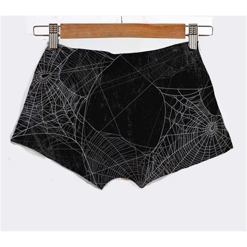 Nach Maß erstellen Sie Ihr eigenes Design Spiderweb Sommershorts Damen Shorts 4XL 5XL 210611