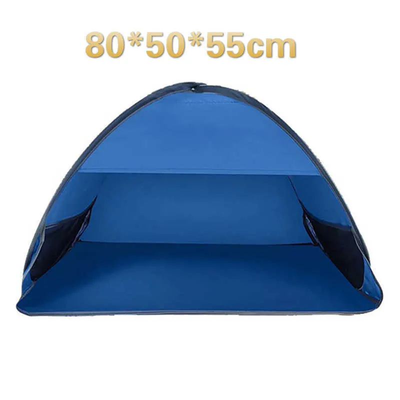 Tente De Plage Portable, Abri De Plage Avec Protection Pour 6-8 Personnes, Tente De Camping Pour