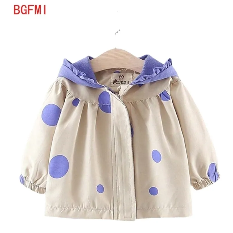 Filles Vestes Fille Manteaux Enfant Manteau Enfants Coupe-Vent À Capuche pour Bébé Printemps Automne Casual Enfants Survêtement 211204